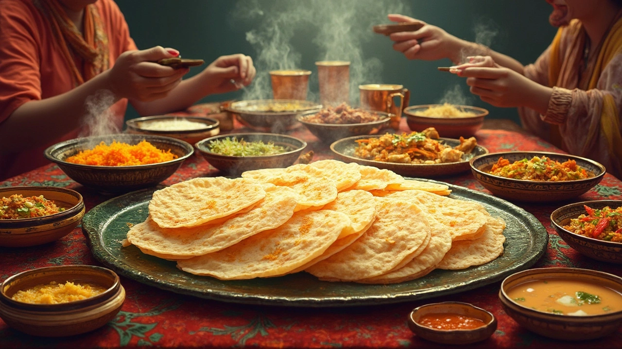 Adding Flavor: Calories in 1 Roti with Ghee