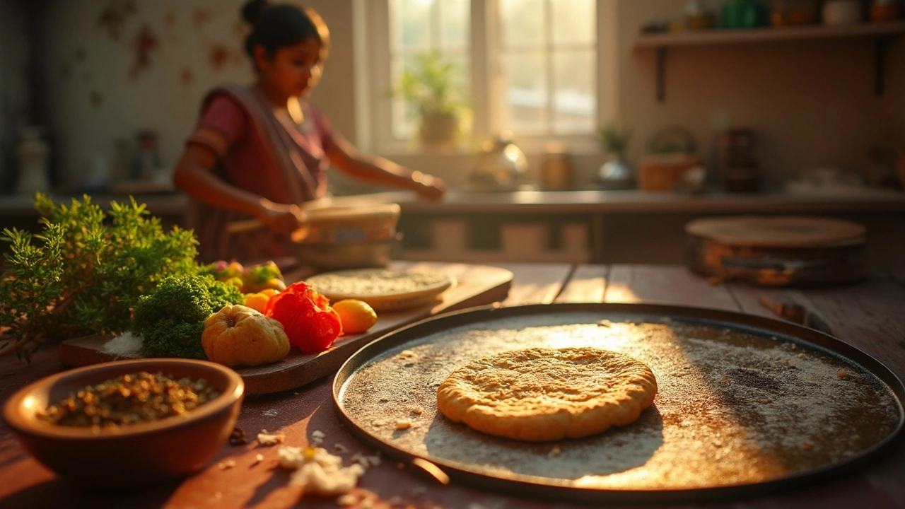 Does Adding Ghee Increase the Calories in Roti?