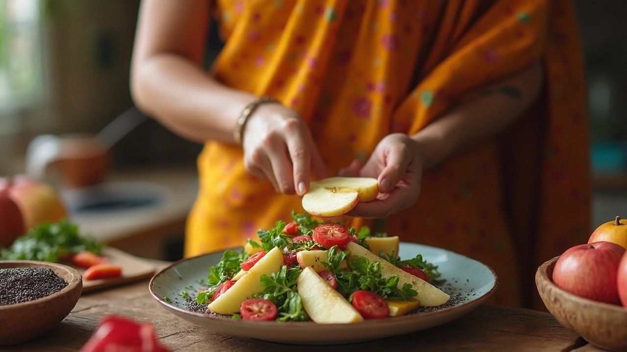 Chia Seeds and Apples: A Perfect Match