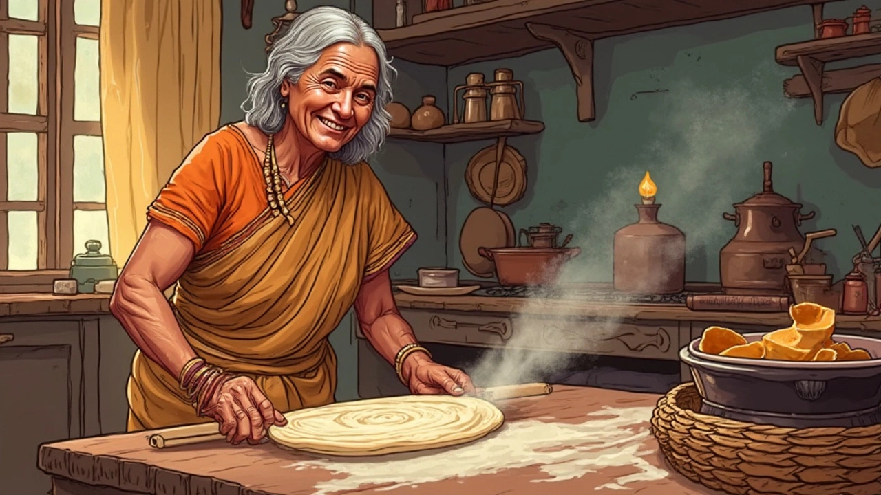 How to Calculate Roti Calories Based on Size and Ingredients